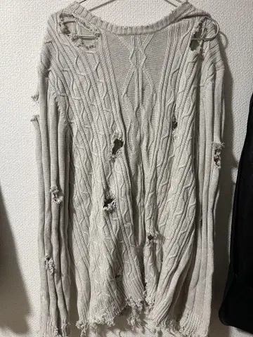 nautica 데미지 니트