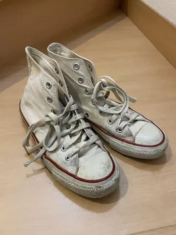 컨버스 올스타 화이트 하이컷 컨버스