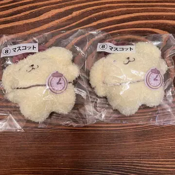 산리오 폼폼푸딩 복권 마스코트 2개 세트