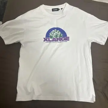 XLARGE 그래픽 프린트 티셔츠 L 사이즈 화이트