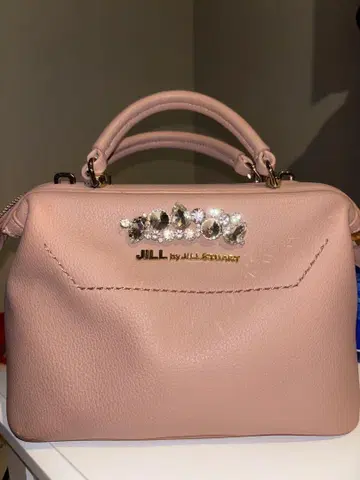 JILL by JILL STUART 핑크 비쥬 로얄 보스턴 백
