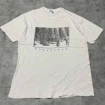 "Hanes 헤인즈 사진 티셔츠 USA제 90년대