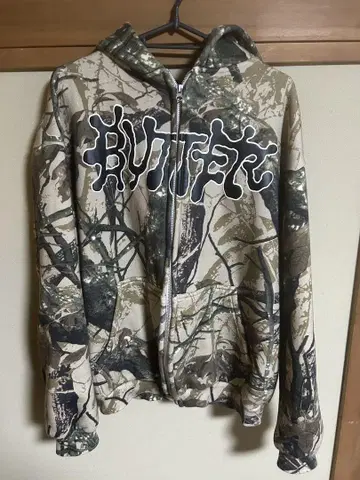 Butter Goods 리얼 트리 카모 무늬 후드티