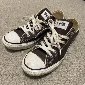 컨버스 올스타 브라운 가죽 26.5cm