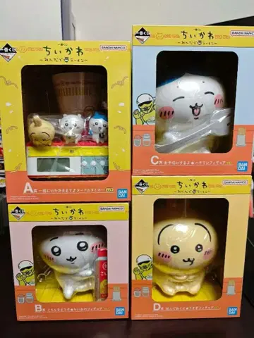 치이카와 (먼작귀) 제일복권 피규어 세트 라면 타이머