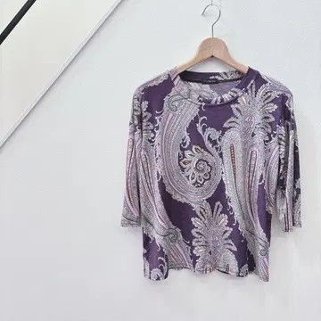 F.T collection/7부 소매/티셔츠/티셔츠/하자품/얇은 소재