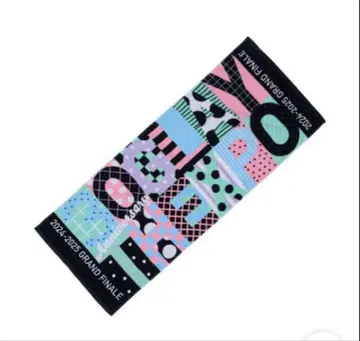 GLAY EXPO 팝 블록 페이스 타월