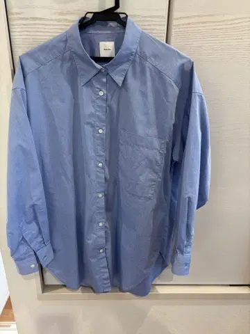 Spick & Span 파랑 긴팔 셔츠