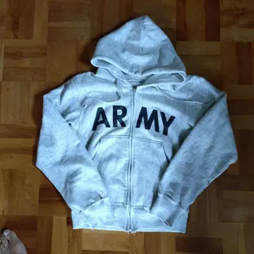[빈티지 리버스 위브 ARMY 후드티]