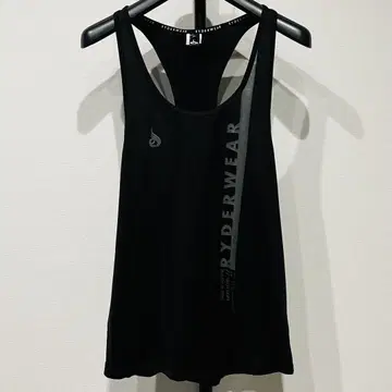 RYDERWEAR 라이더웨어 블랙 탱크탑 XL