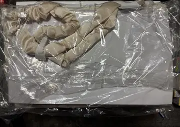 로제뮤즈 satin quilting big tote 아이보리