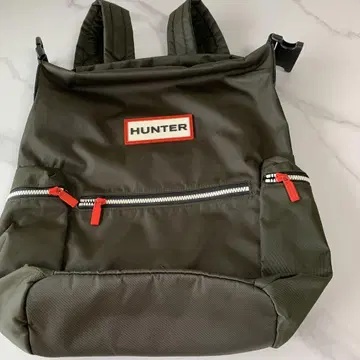 HUNTER 헌터 백팩 새상품급 그린