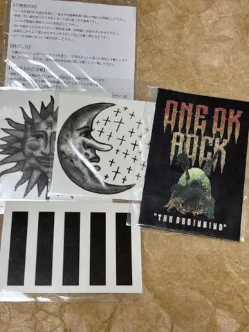 ONE OK ROCK BEGINNING 스티커 덤 포함