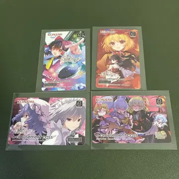 e-amusement pass 동방환상향 음악제 4종