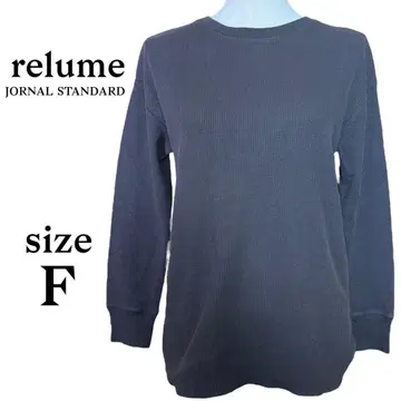 A207 JORNAL STANDARD relume 긴팔 티셔츠 [F]