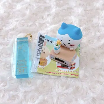 치이카와 (먼작귀) 하치와레 종이상자 워치 3 호텔 키링 세트 새상품급