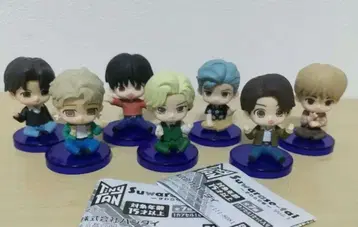 TinyTAN 스와라세타이 vol.1 피규어 세트