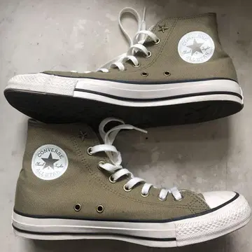 최종 가격 인하! CONVERSE ALL STAR 올리브 하이컷 새상품급