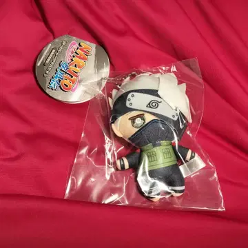 NARUTO 나루토 질풍전 봉제 인형 공 체인 마스코트 하타케 카카시