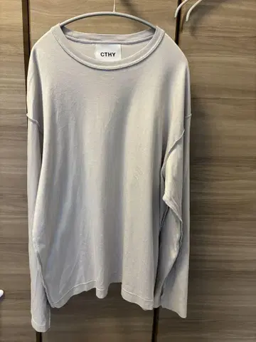 CTHY/SUVIN PLATINUM L/S TEE/사이즈 3/그레이