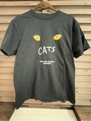 CATS 티셔츠 M 블랙