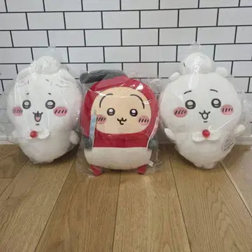 치이카와 (먼작귀) 생일 BIG 봉제 인형 전 3종 컴플리트 세트