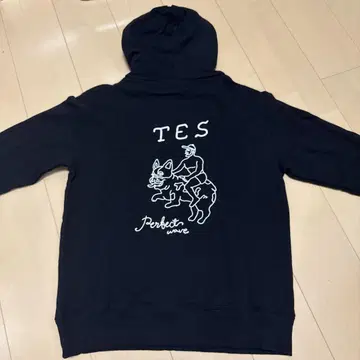 TES BUHI CHAIN EMB PARKA 후드티 체인 자수 M