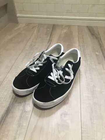 반스 스포츠 로우 26cm 블랙 블랙