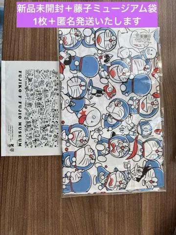 손수건 도라에몽 도라미 Q타로 코로스케 후지오 뮤지엄 한정판