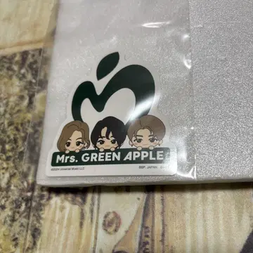 Mrs.GREENAPPLE 제일복권 모음 로고 스티커 1장