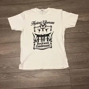 Hysteric Glamour 화이트 티셔츠 L 사이즈