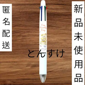 택 포함 새상품 더피의 외출 굿즈 볼펜 샤프