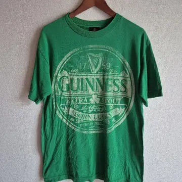 GUINNESS 그린 컬러 티셔츠