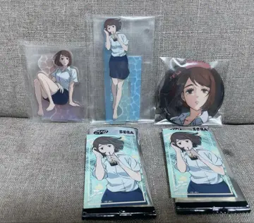 주술회전 세가 럭키 쿠지 캔뱃지 아크릴 스탠드 혜택 이에이리 쇼코