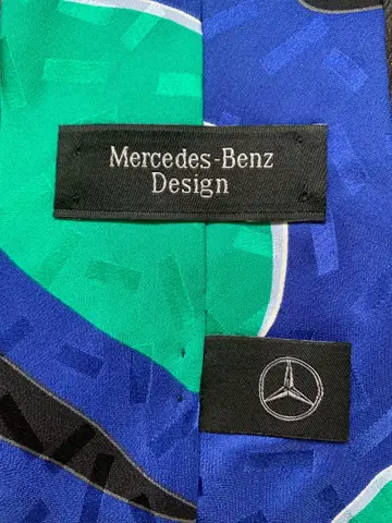 Mercedes-Benz Design 넥타이 실크 100% 레트로 모던