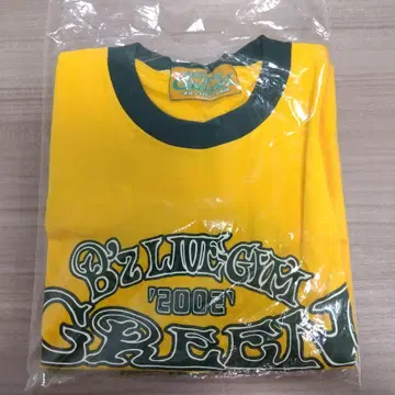 B'z Live-GYM 2002년 그린 티셔츠