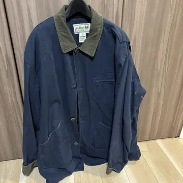 L.L.Bean 네이비 코튼 자켓