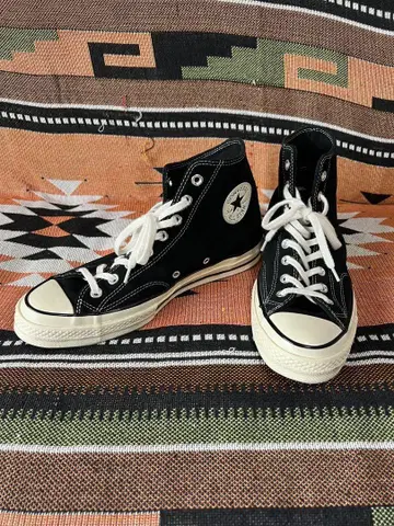 CONVERSE 컨버스 CT70 블랙 스웨이드 28cm