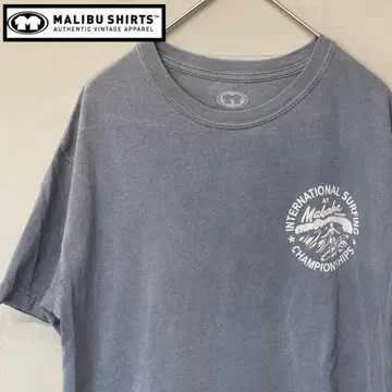 MALIBU SHIRTS 티셔츠 네이비 페이드 S 사이즈