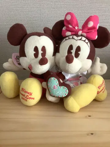 디즈니 스위트 러브 sweet love 2012 페어 봉제 인형