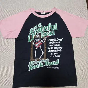 Grateful Dead 밴딩 티셔츠
