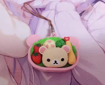 코리락쿠마 도시락 키링
