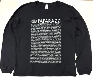 RADWIMPS PAPARAZZI 롱 T XL 사이즈 롱 티셔츠