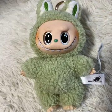THE MONSTERS 그린 컬러 봉제 인형 키링