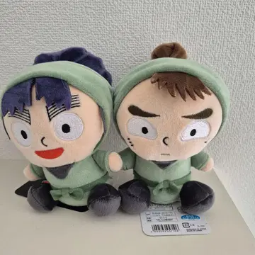 닌자 타마 란타로 앉은 봉제 인형 나카자이 쵸지