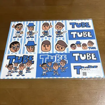 TUBE 30주년 기념 스티커 시트 미개봉품