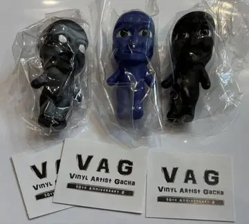 VAG 10주년 기념 2 파랑 귀신 소프트 비닐 3종