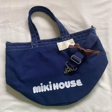 미사용 미키 하우스 MIKI HOUSE 숄더백 토트백 복조리