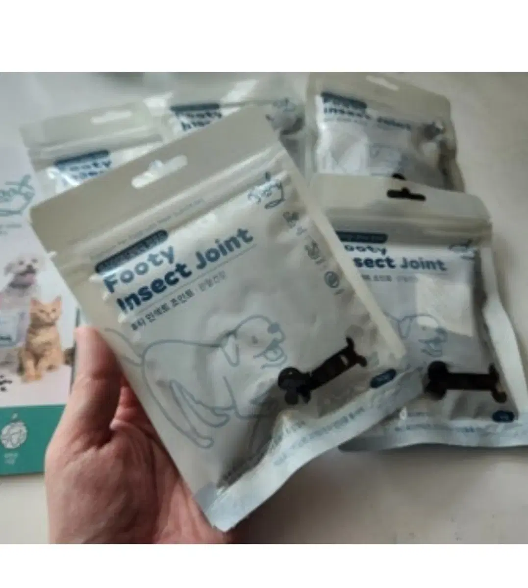 Dog Pet Nutritional Snack 5 Packs, Joint Supplements, Hypoallergenic Snack, Protein Health Snack, Alternative Meat