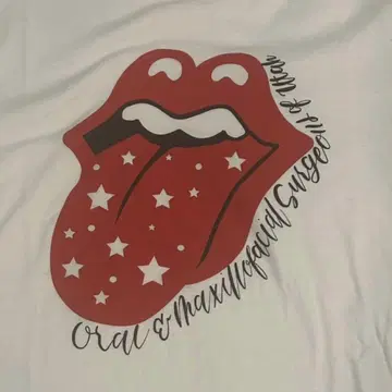 밴 T 립 앤 탠 롤링 스톤스 스타 US 구제 의류 가슴 너비 있음